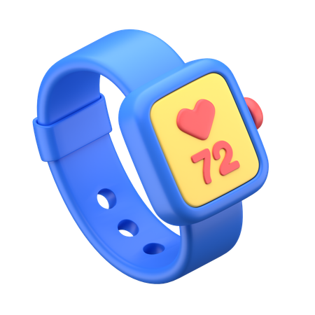 Heart Watch  3D Icon