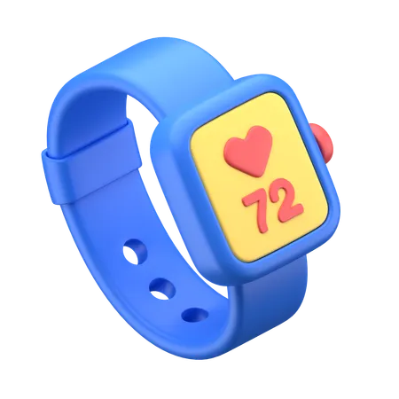 Heart Watch  3D Icon