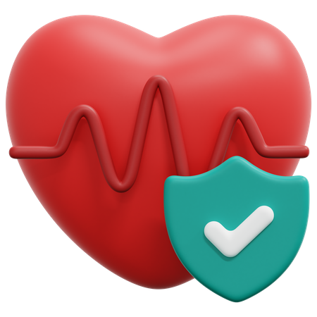 Heartbeat  3D Icon