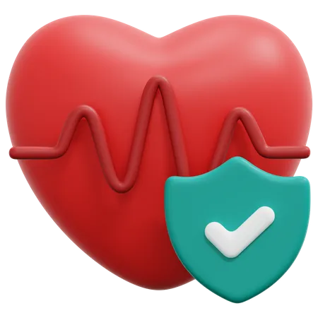 Heartbeat  3D Icon