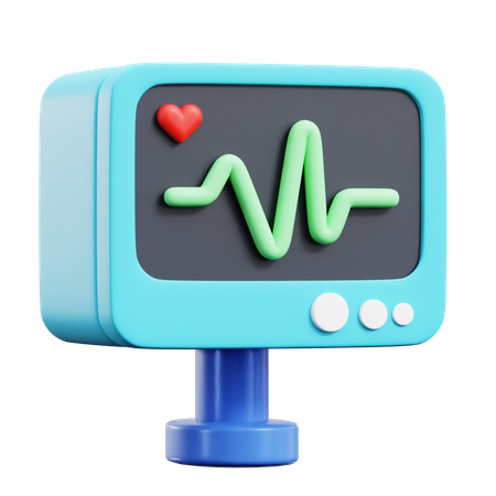 Heartbeat  3D Icon