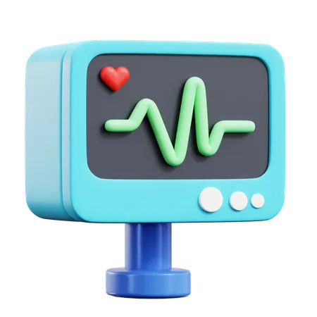 Heartbeat  3D Icon