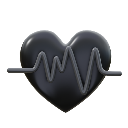 Heartbeat  3D Icon