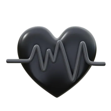 Heartbeat  3D Icon
