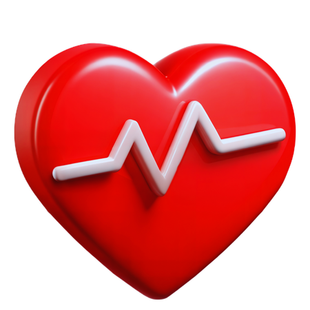 Heartbeat  3D Icon