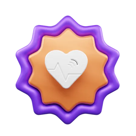 Heartbeat  3D Icon