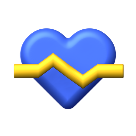 Heartbeat  3D Icon