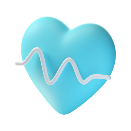 Heartbeat  3D Icon