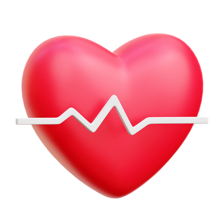 Heartbeat  3D Icon