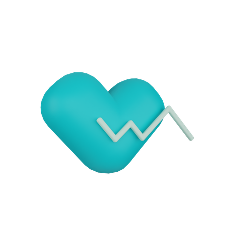 Heartbeat  3D Icon