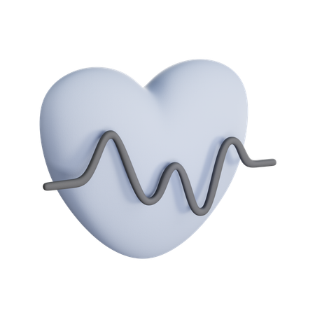 Heartbeat  3D Icon