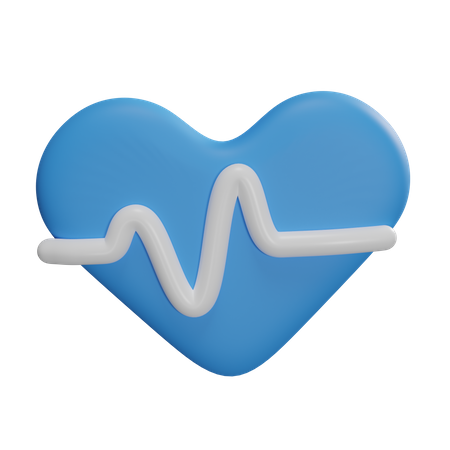 Heartbeat  3D Icon