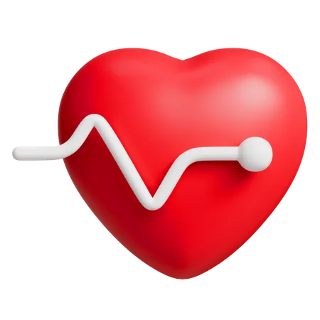 Heartbeat  3D Icon