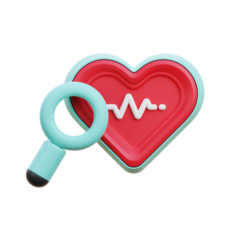 Heartbeat  3D Icon