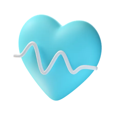 Heartbeat 3D Icon
