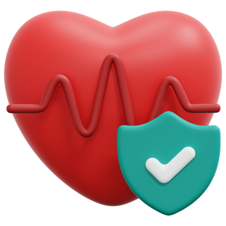 Heartbeat 3D Icon