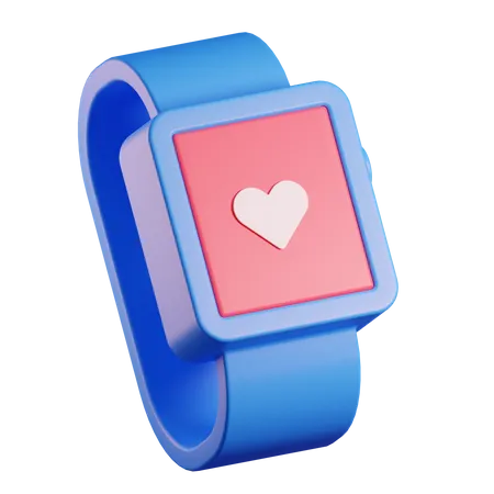 Heartbeat Monitor  3D Icon