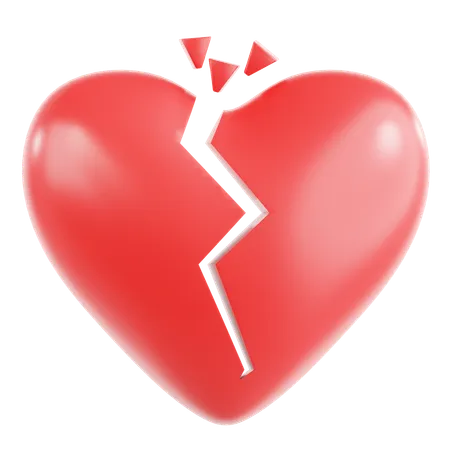 Heartbreak  3D Icon