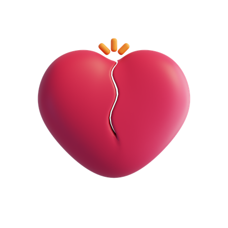 Heartbreak  3D Icon