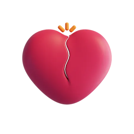 Heartbreak  3D Icon