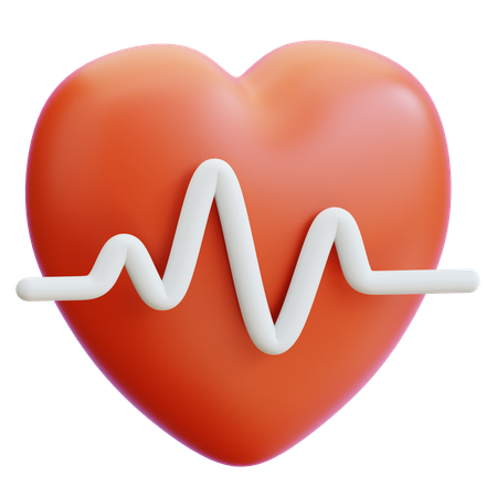 Hearth beat  3D Icon