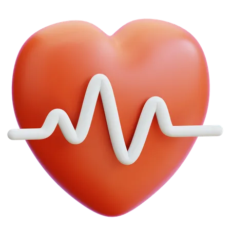 Hearth beat  3D Icon