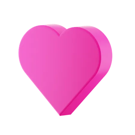 Hearts  3D Icon