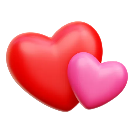 Hearts  3D Icon