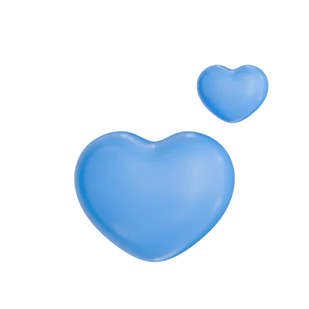 Hearts  3D Icon