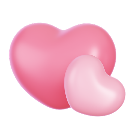 Hearts  3D Icon