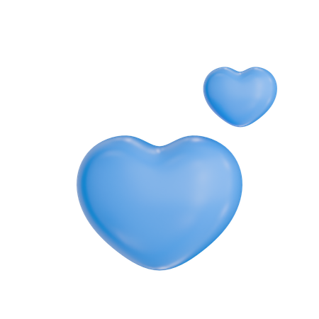 Hearts  3D Icon