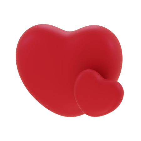 Hearts  3D Icon