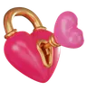 Hearts key lock