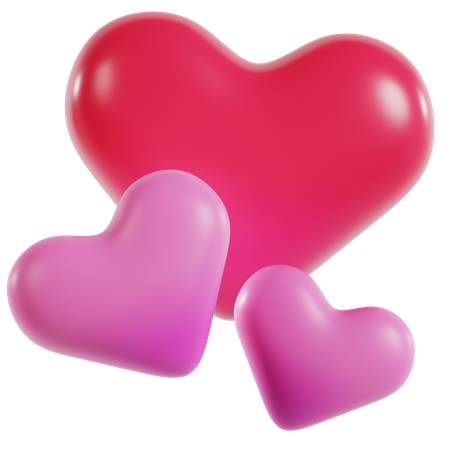 Hearts of Affection  3D Icon