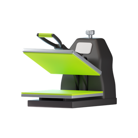 Heat Press Machine  3D Icon