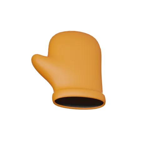 Heat Resistant Gloves  3D Icon