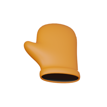 Heat Resistant Gloves  3D Icon