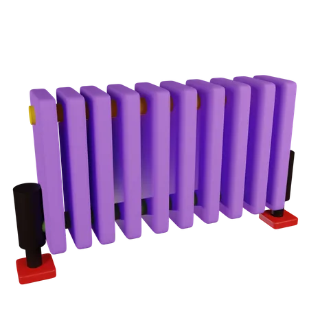 Heating 3D Icon