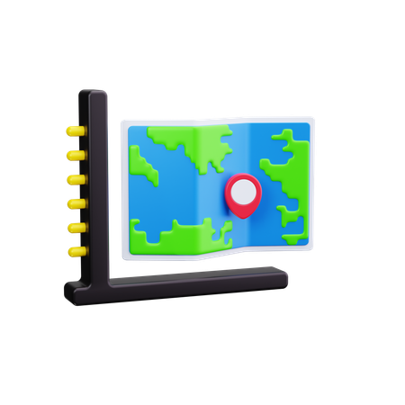 Wärmekarte  3D Icon