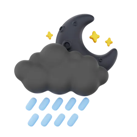 Heavy Rain Night  3D Icon
