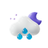 heavy rain symbol