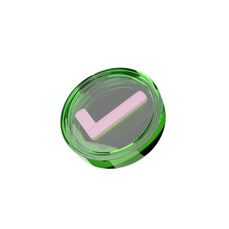 Hecho exitosamente  3D Icon