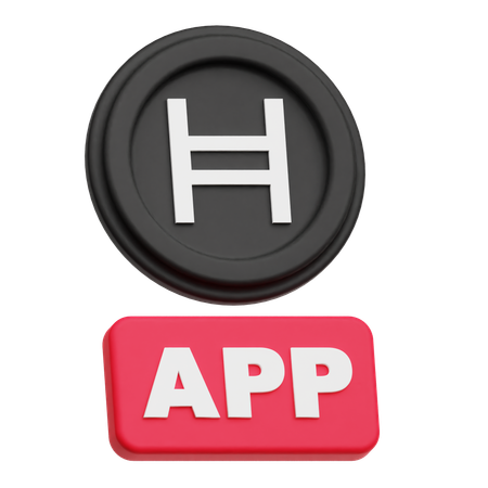 Hedera App  3D Icon