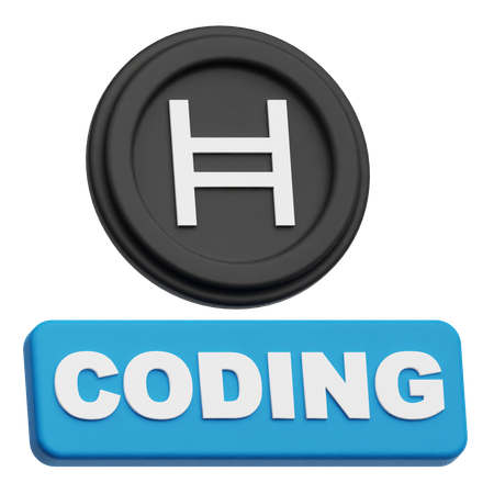 Hedera Coding  3D Icon