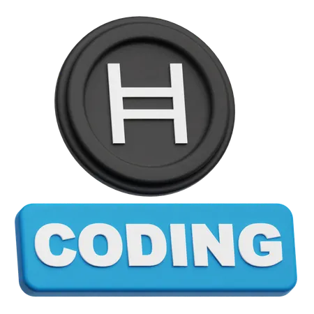 Hedera Coding  3D Icon