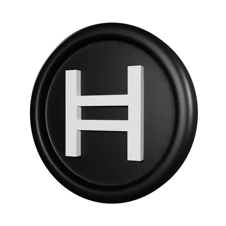 Hedera Coin  3D Icon