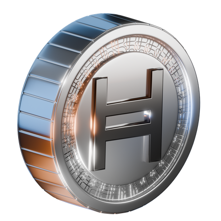 Hedera Coin  3D Icon