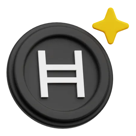 Hedera Coin  3D Icon