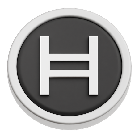 Hedera Coin  3D Icon