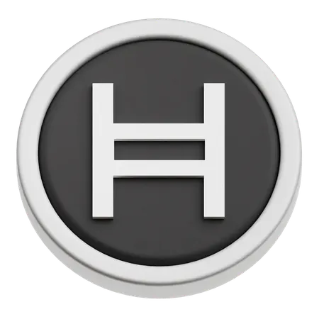 Hedera Coin  3D Icon